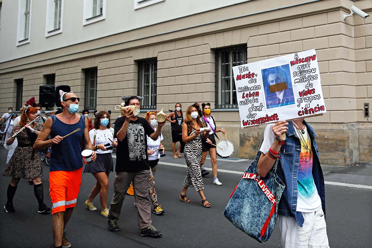 Internationaler Tag der Indigenen Völker 2021, Berlin 9. August 2021: Array