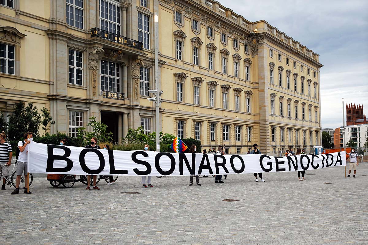 Internationaler Tag der Indigenen Völker 2021, Berlin 9. August 2021: Array