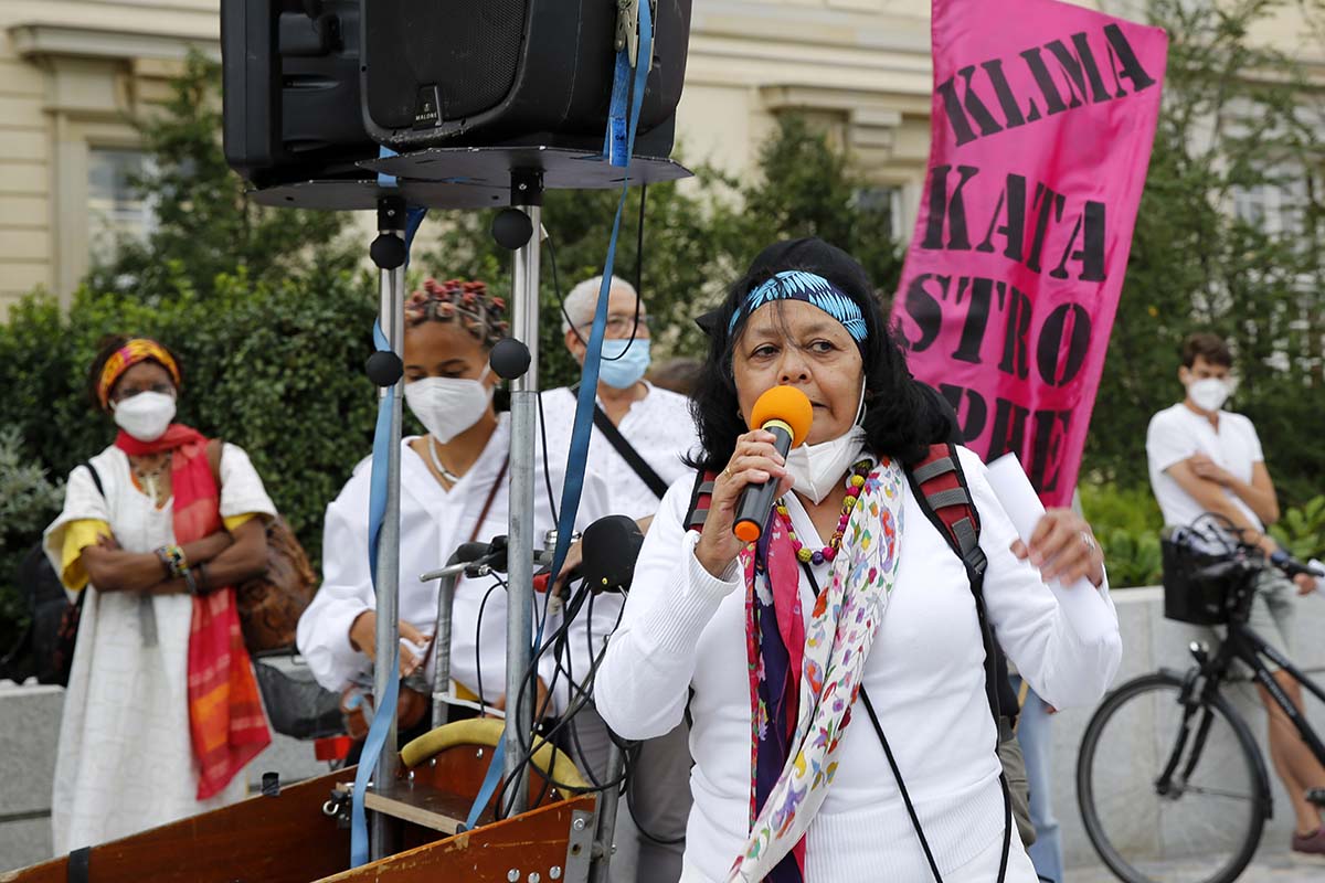 Internationaler Tag der Indigenen Völker 2021, Berlin 9. August 2021: Array