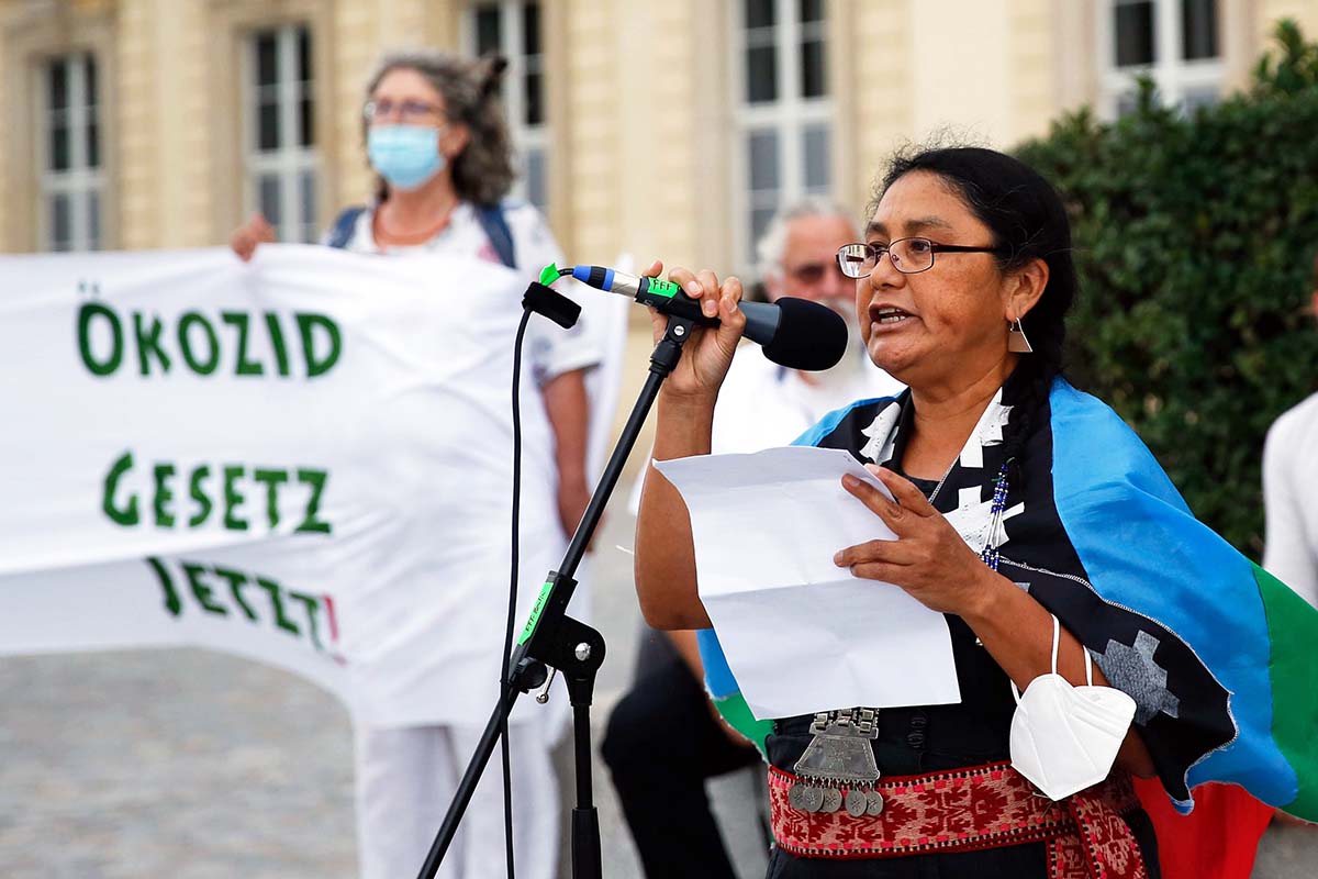 Internationaler Tag der Indigenen Völker 2021, Berlin 9. August 2021: Array