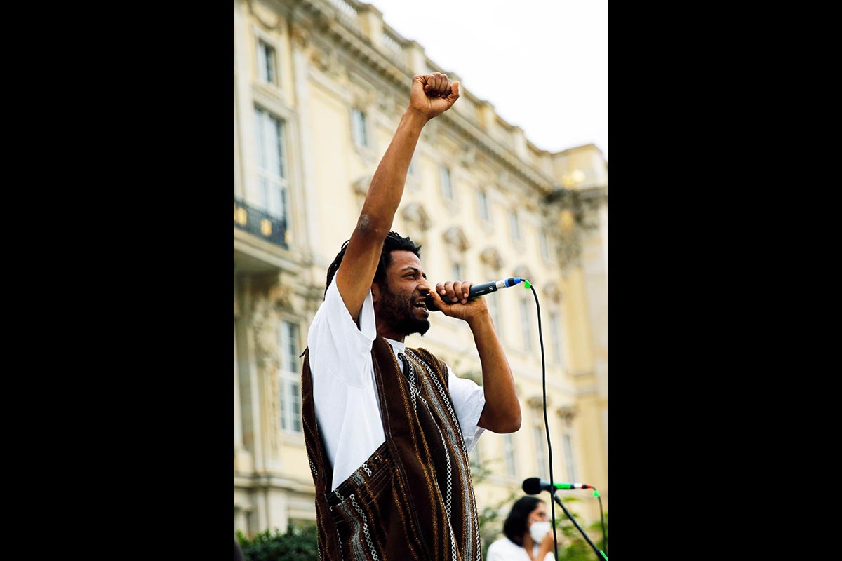 Internationaler Tag der Indigenen Völker 2021, Berlin 9. August 2021: Array