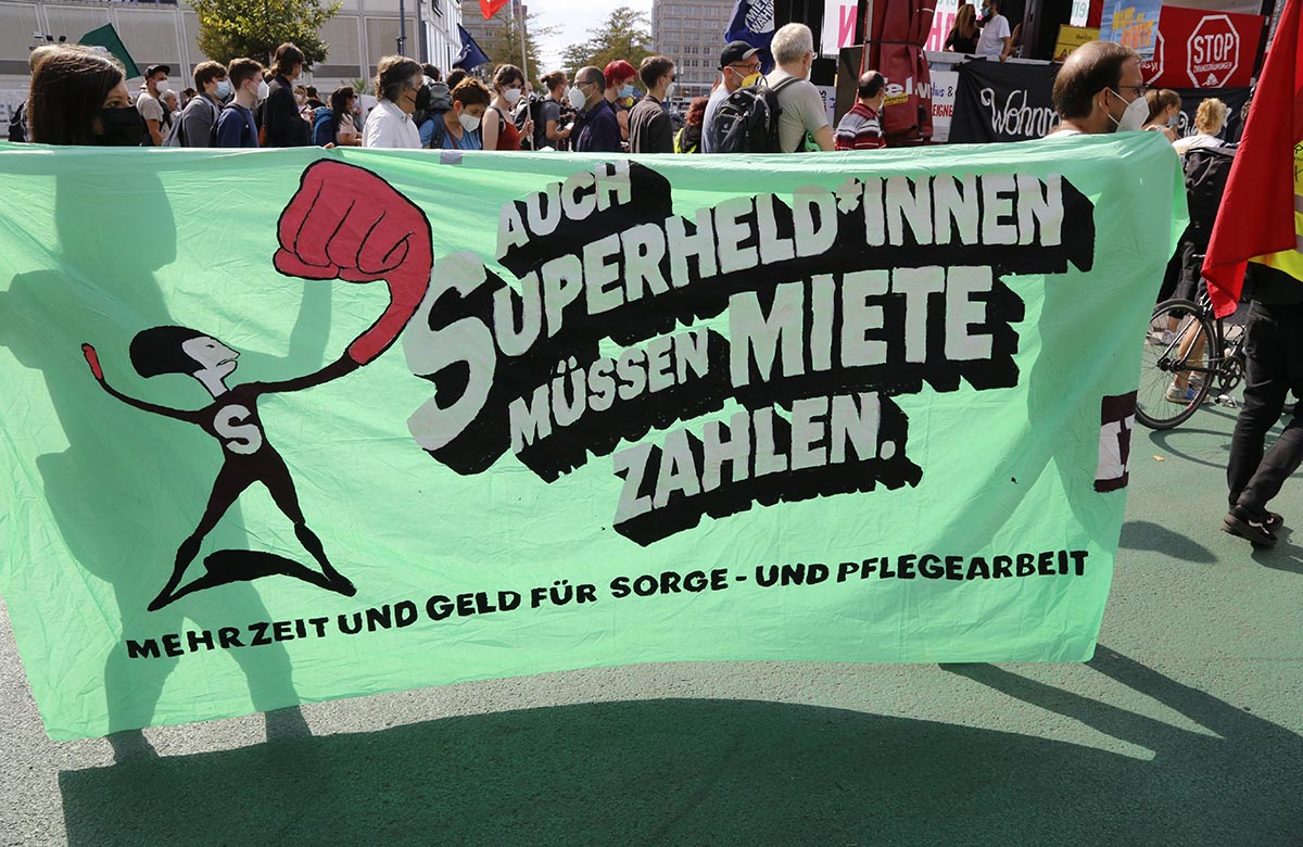 Demo gegen Mietenwahnsinn - Wohnungen für alle: Array