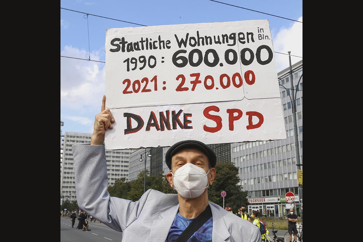 Demo gegen Mietenwahnsinn - Wohnungen für alle: Array