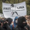 Wir sind alle LinX –  Antifaschistische Demonstration in Leipzig:    Array
