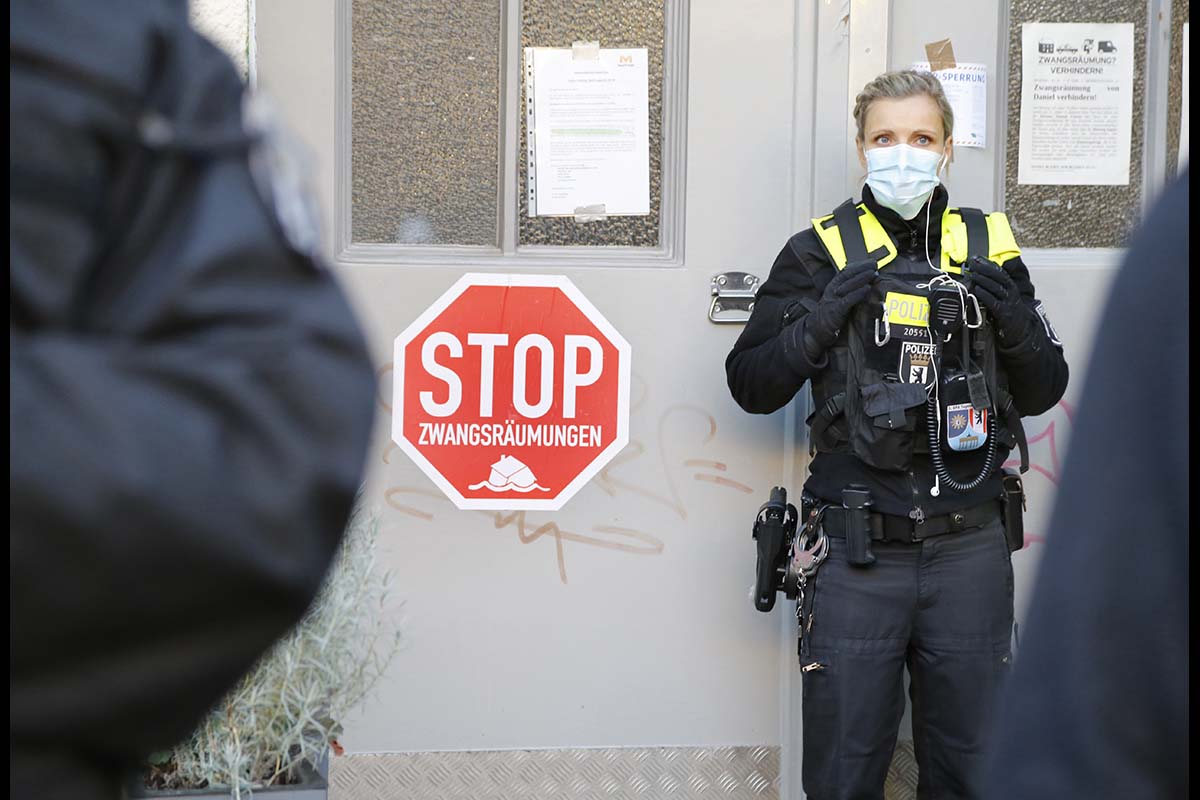 Zwangsräumung in Berlin-Kreuzberg: Array