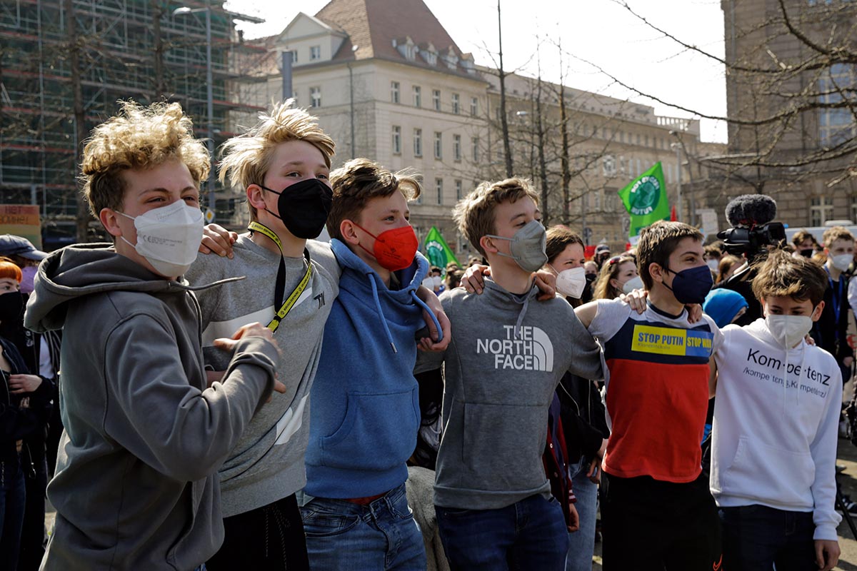 10. Globaler Fridays For Future Klimastreik, Berlin 25.03.2022: Array