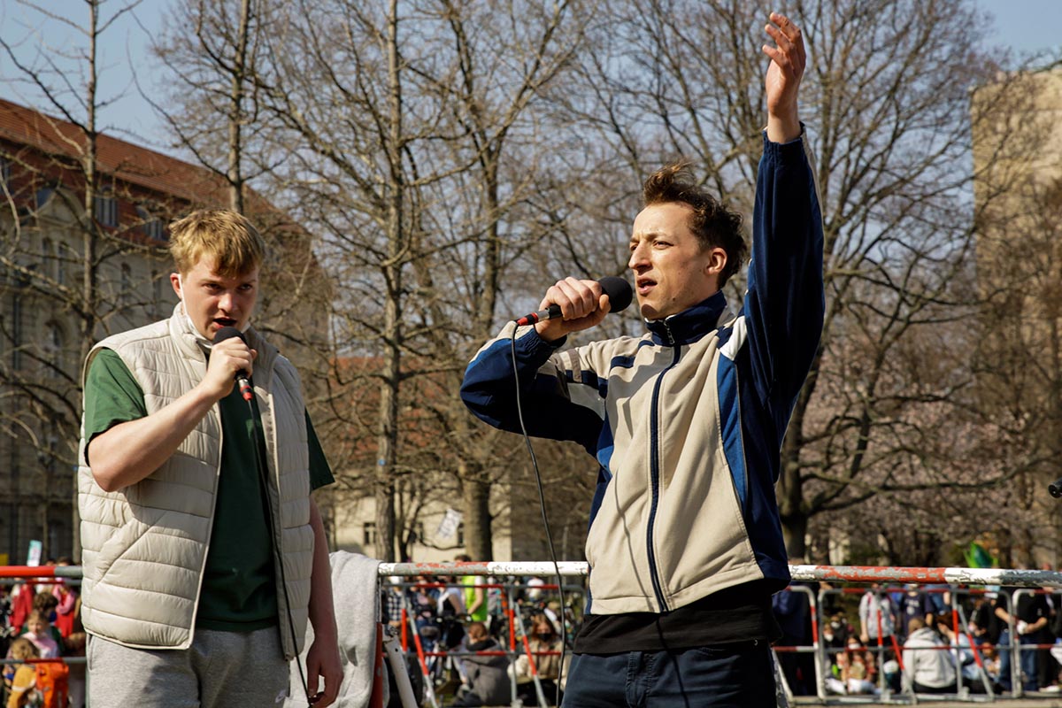 10. Globaler Fridays For Future Klimastreik, Berlin 25.03.2022: Array