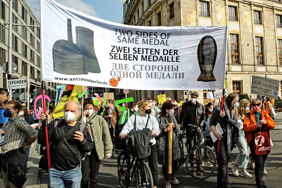 10. Globaler Fridays For Future Klimastreik, Berlin 25.03.2022: Array