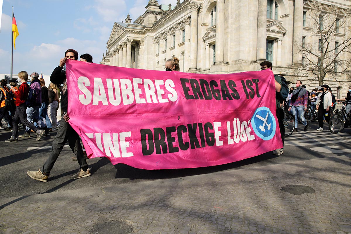 10. Globaler Fridays For Future Klimastreik, Berlin 25.03.2022: Array