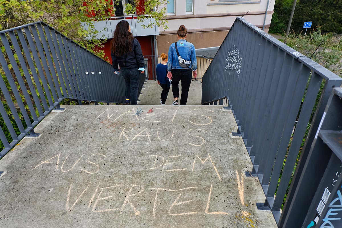 Protest gegen die NS-Demonstration in Dortmund zum 1. Mai 2022: Array