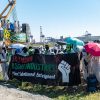 Ende Gelände Besetzung der Baustelle des LNG Terminal in Wilhelmshaven:    Array