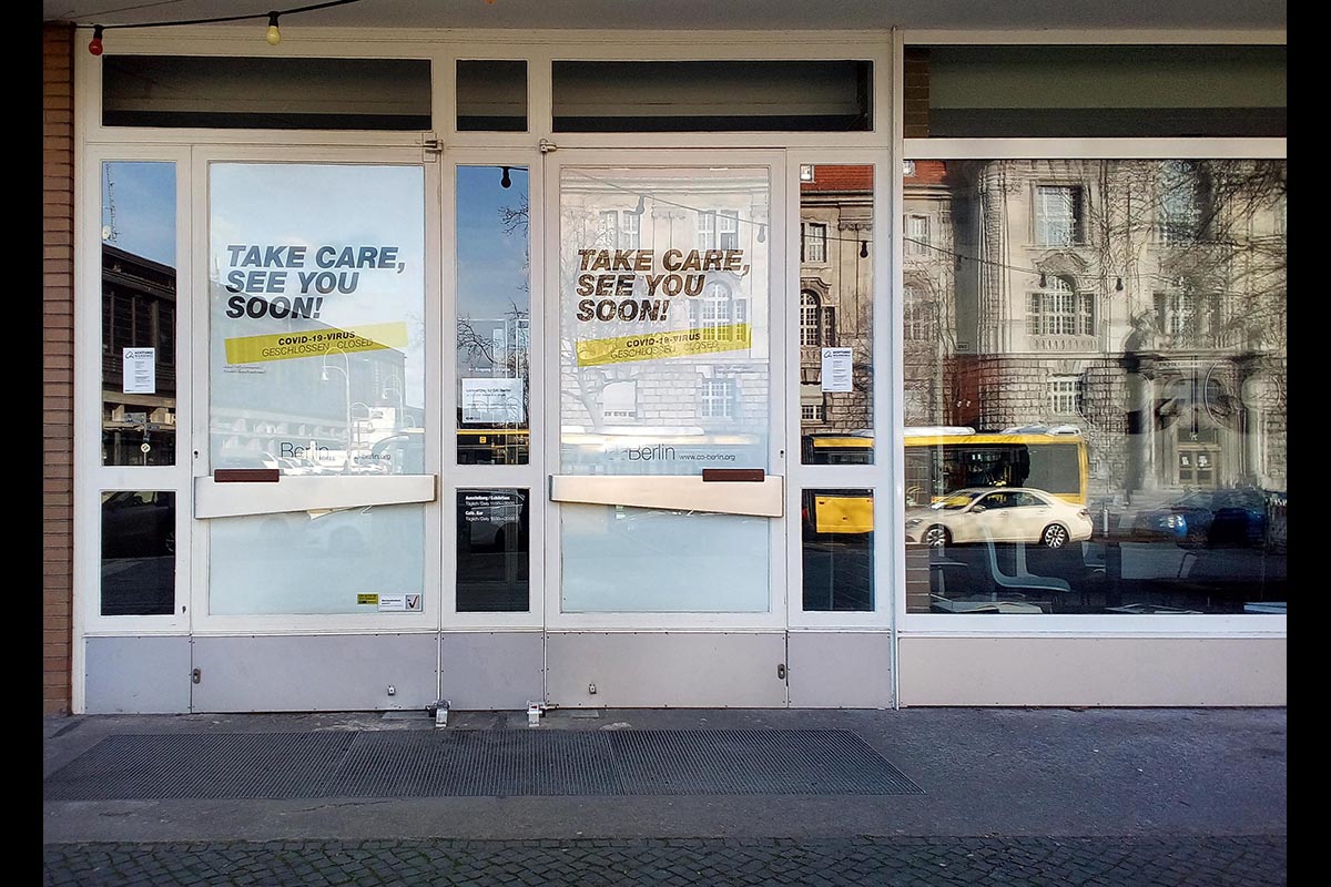 18.3.2020,Lockdown, alles zu: das Leben ist zum Stillstand gekommen: 