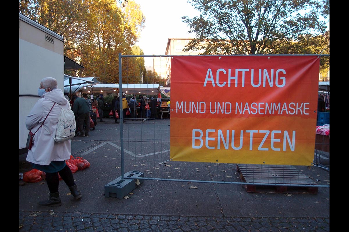 Der Lockdown ist vorbei. Aber nicht Corona. Noch immer gelten die AHA-Regeln.: 