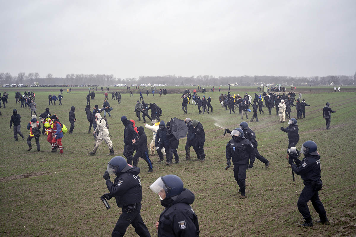 Demonstration gegen Räumung von Lützerath: