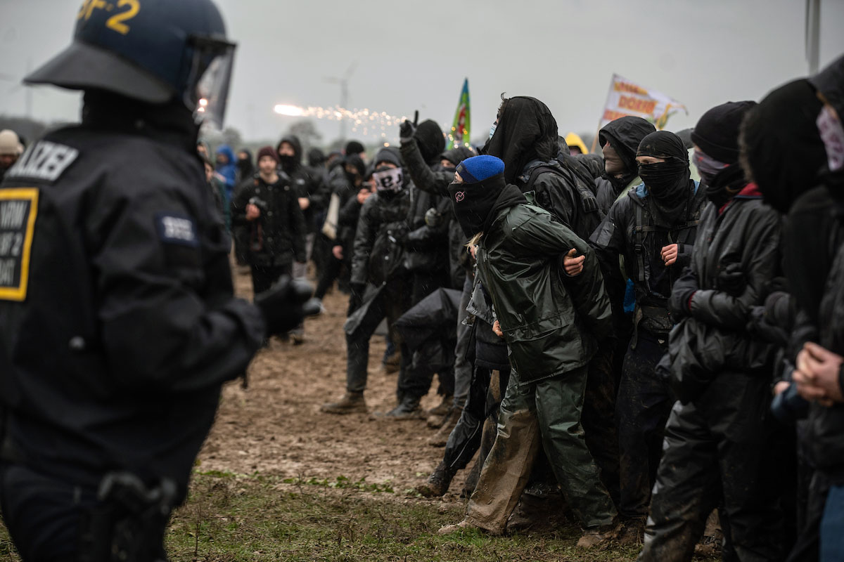 Lützerath: Großdemonstration gegen Räumung: Array