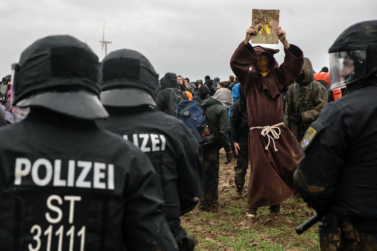 Lützerath: Großdemonstration gegen Räumung: Array