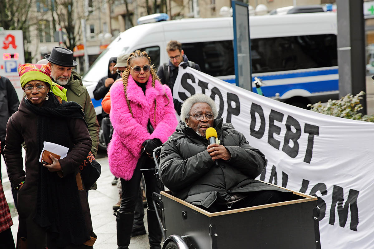 17. Gedenkmarsch zu Ehren der afrikanischen/Schwarzen Held*innen und Opfer der Maafa, 25.02.23: Array