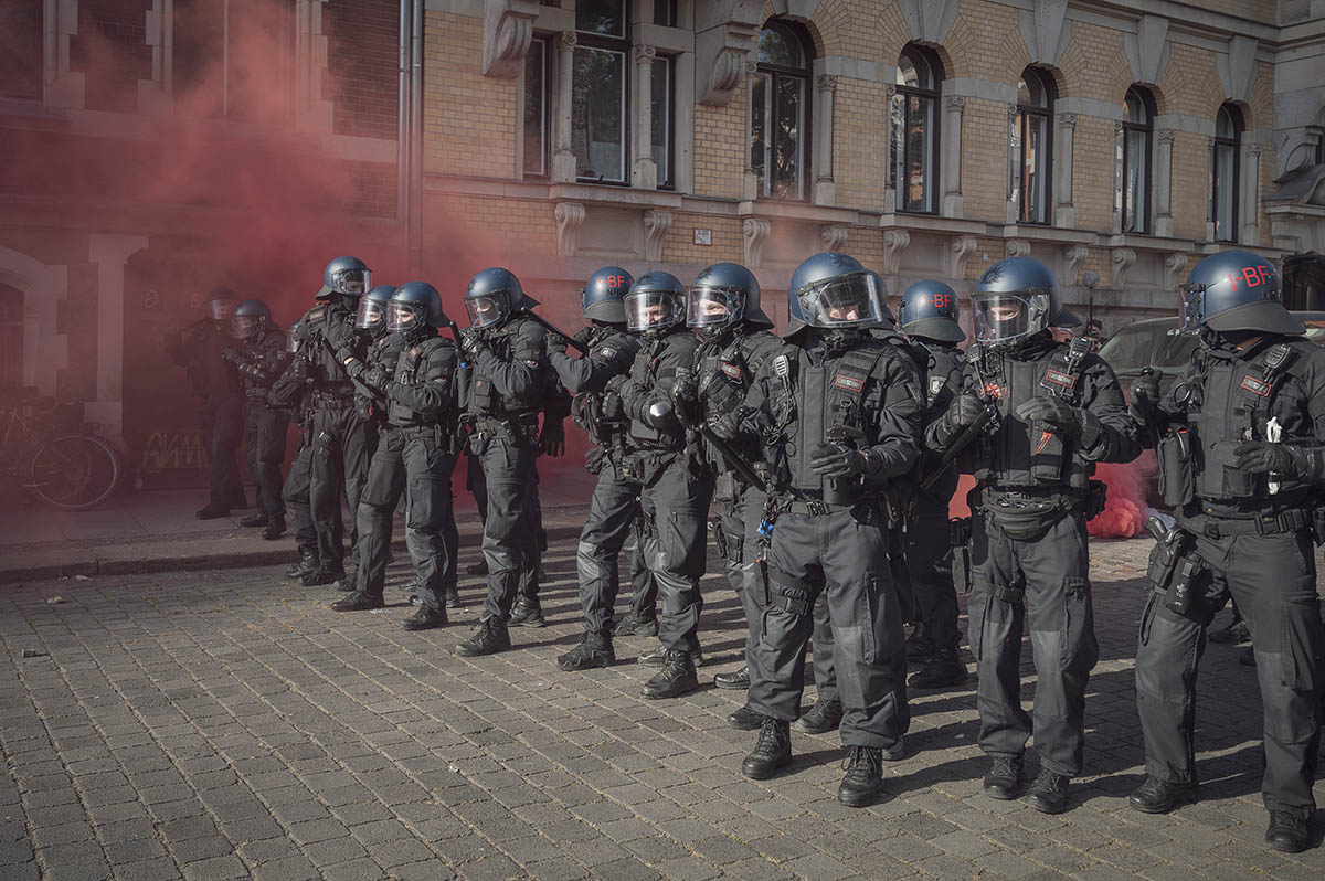 Proteste am 03.06. in Leipg Südvorstadt und Connewitz für Verammlungsfreiheit und Lina E.: