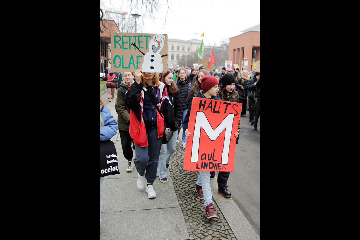 12. Globaler Klimastreik / Berlin 03.03.2023: Array