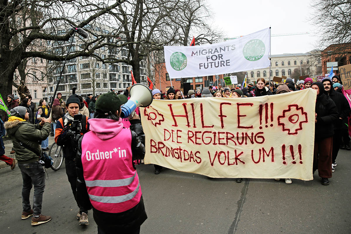 12. Globaler Klimastreik / Berlin 03.03.2023: Array