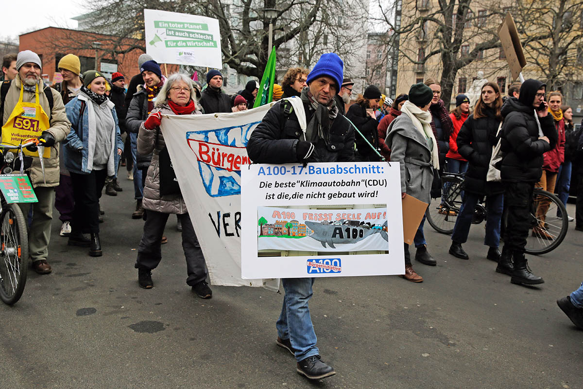 12. Globaler Klimastreik / Berlin 03.03.2023: Array