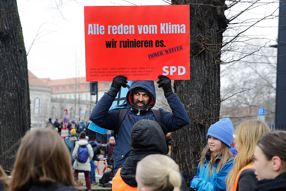 12. Globaler Klimastreik / Berlin 03.03.2023: Array