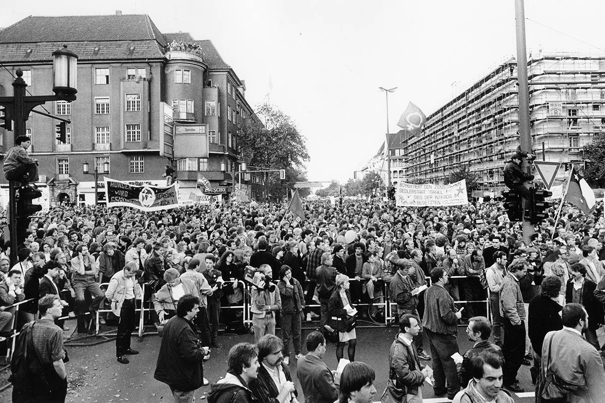 IWF Proteste in Berlin: