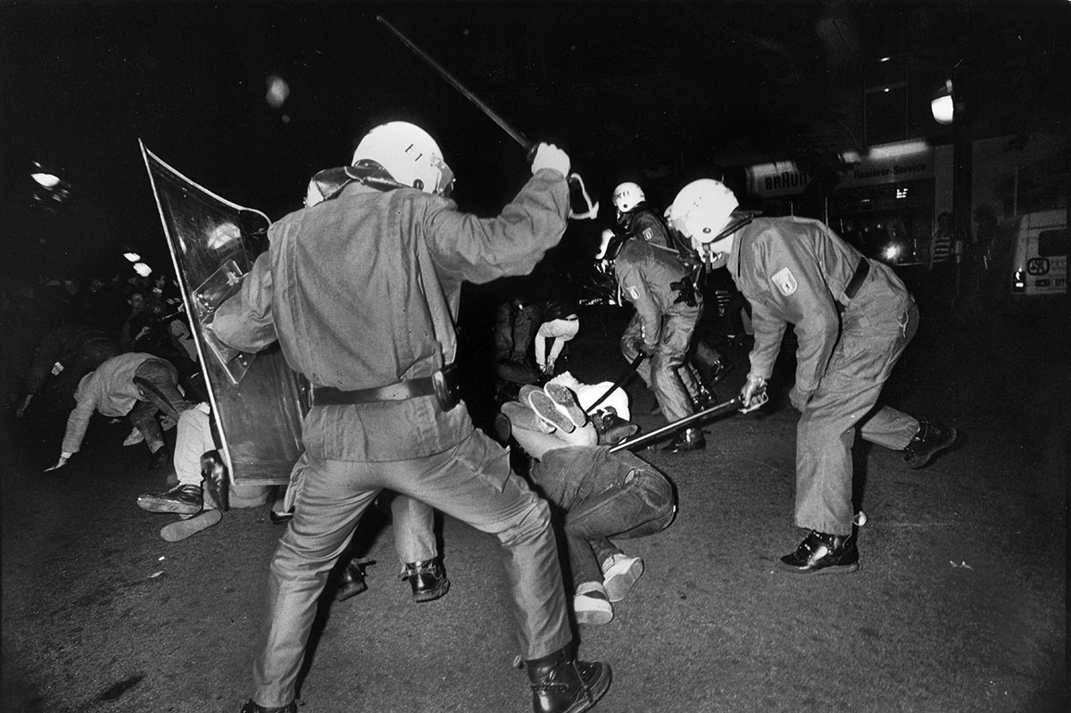 26.9.1988, Rankestraße, Impressionen einer Weltstadt in Freiheit.: