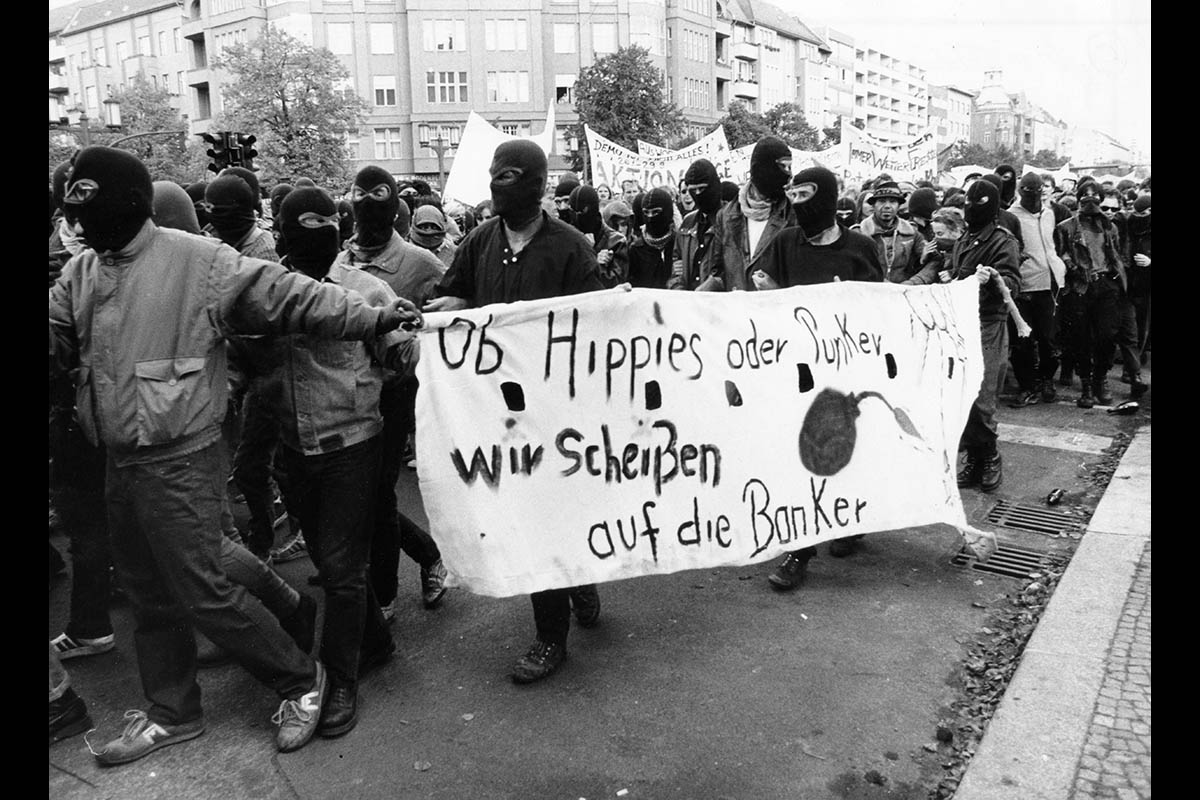 25.9.1988, IWF Proteste Berlin, Großdemo am Kaiserdamm: