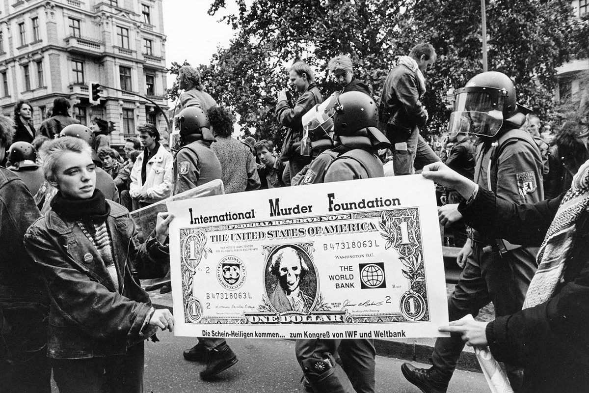 Autonome Demonstration am 29.9.1988: