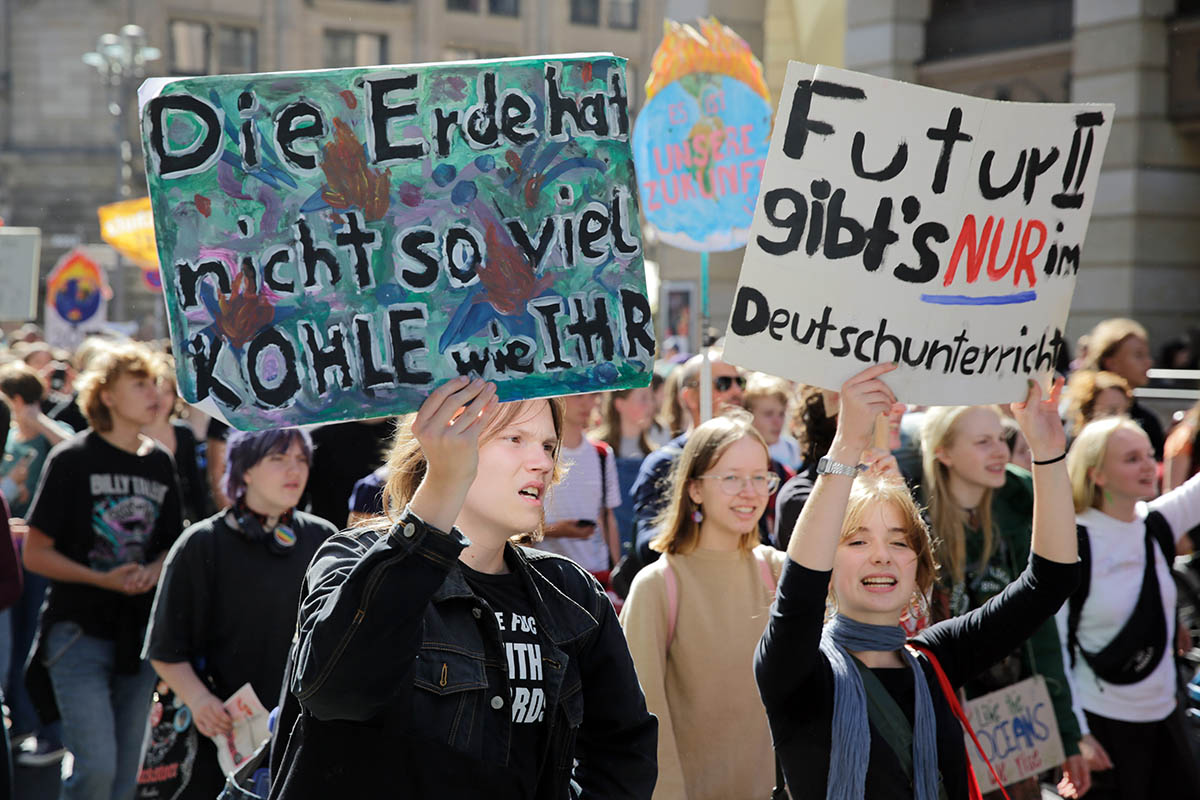 Klimastreik Berlin am 15.09.2023: Array