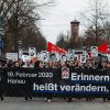 17.02.2024 - Hanau - Demo zum 4. Jahrestag:    Array