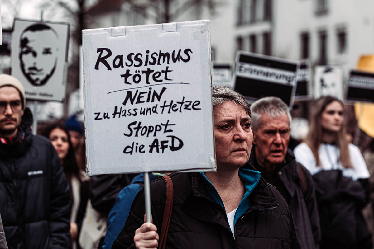17.02.2024 - Hanau - Demo zum 4. Jahrestag: