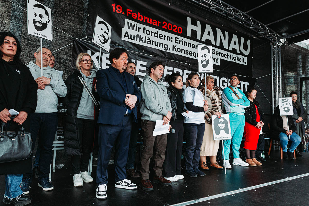 17.02.2024 - Hanau - Demo zum 4. Jahrestag: Array