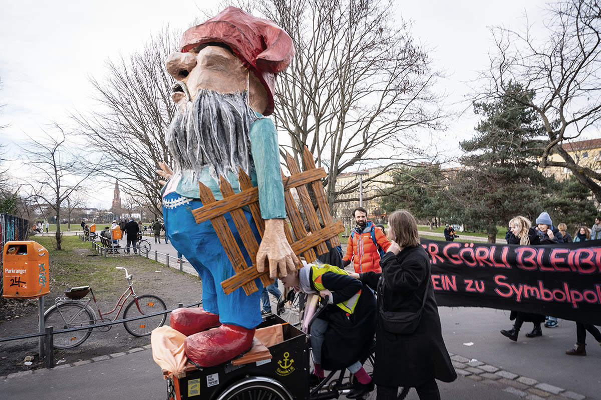 Görlitzer Park Berlin – Demo 24.02.2024: Array