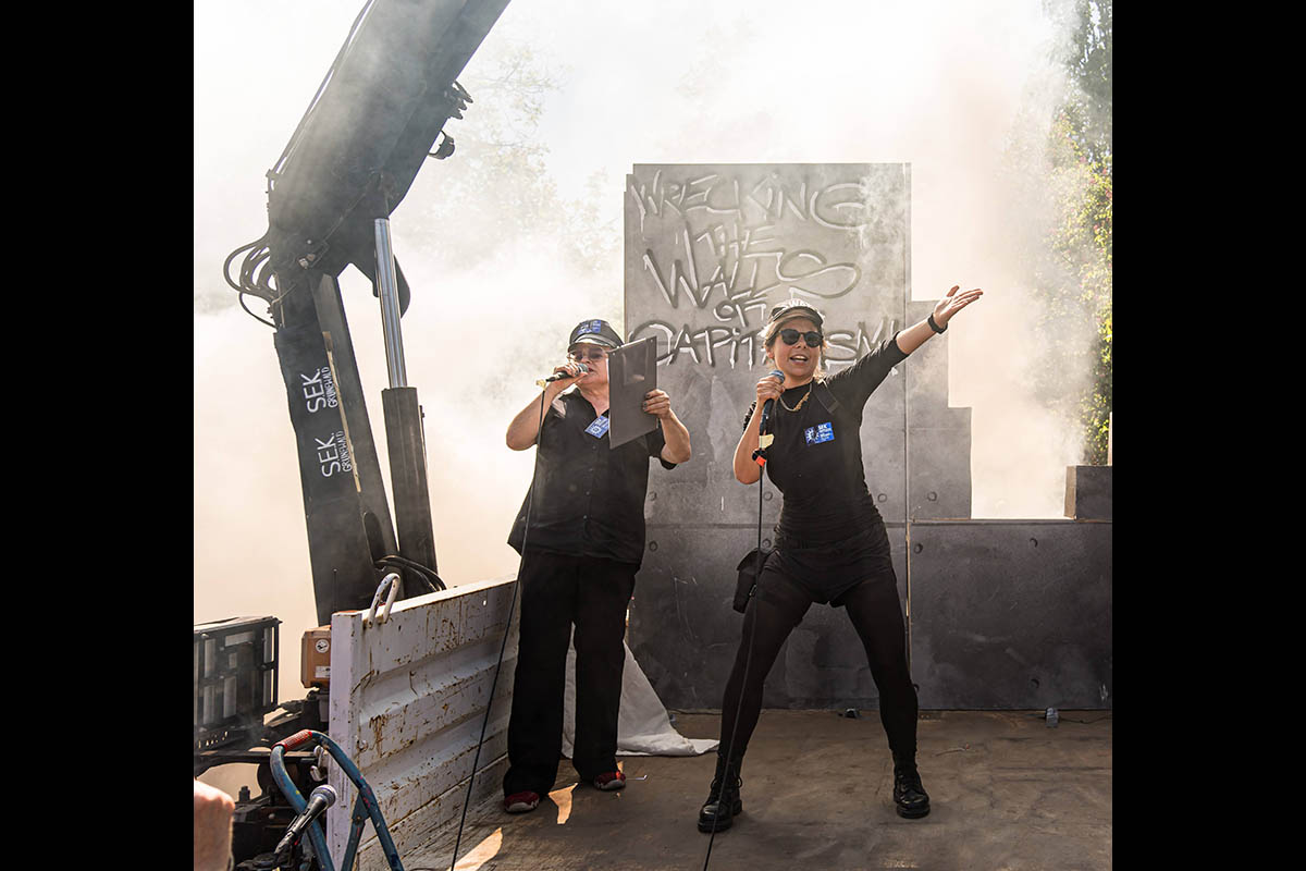 Grunewald-Razzia zum 1. Mai: Array