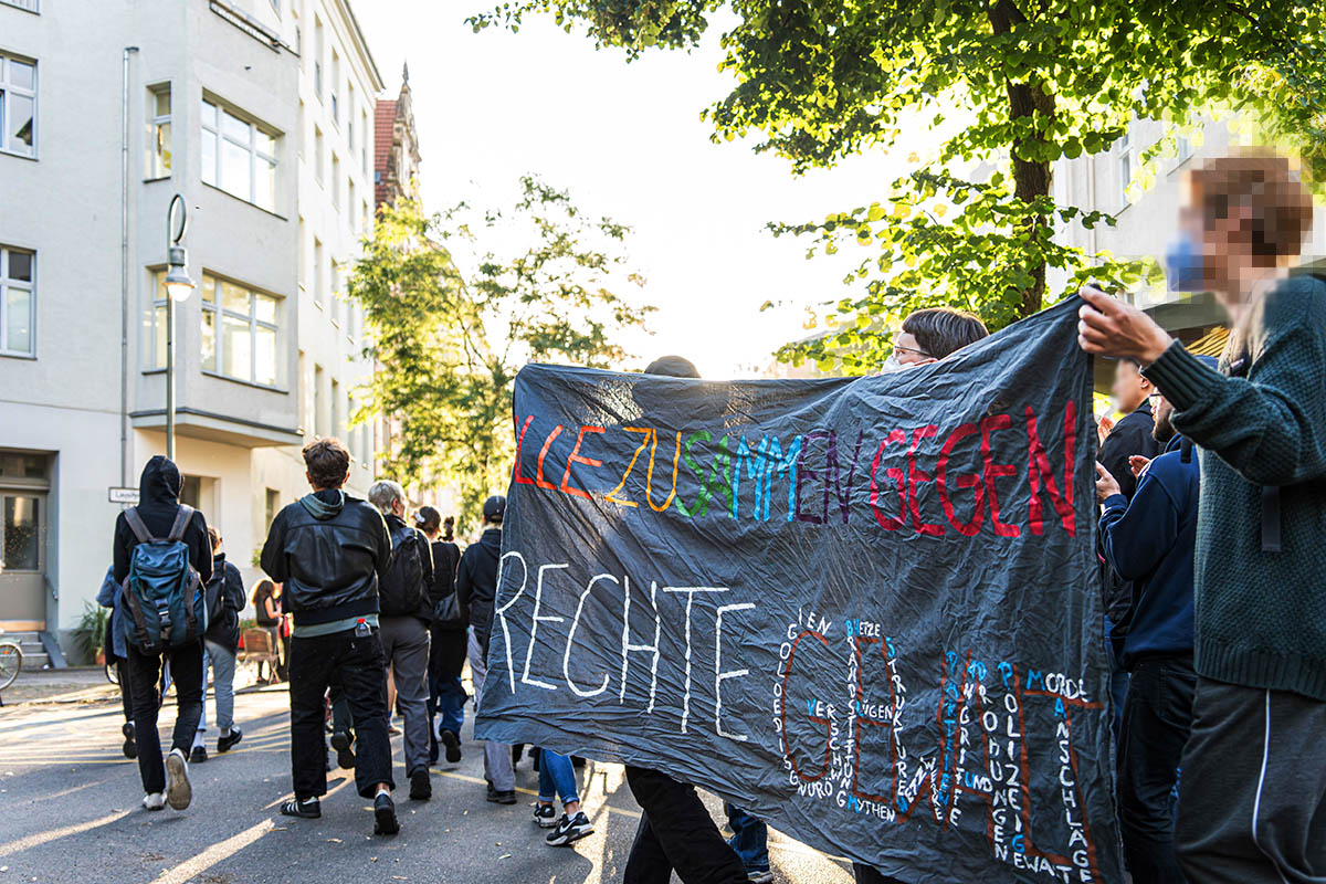 Solidaritätsdemo für Maja: Array