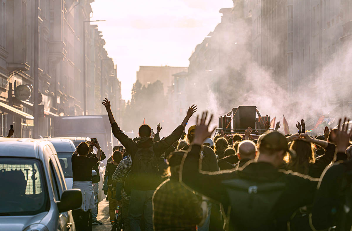 Solidaritätsdemo für Maja: Array