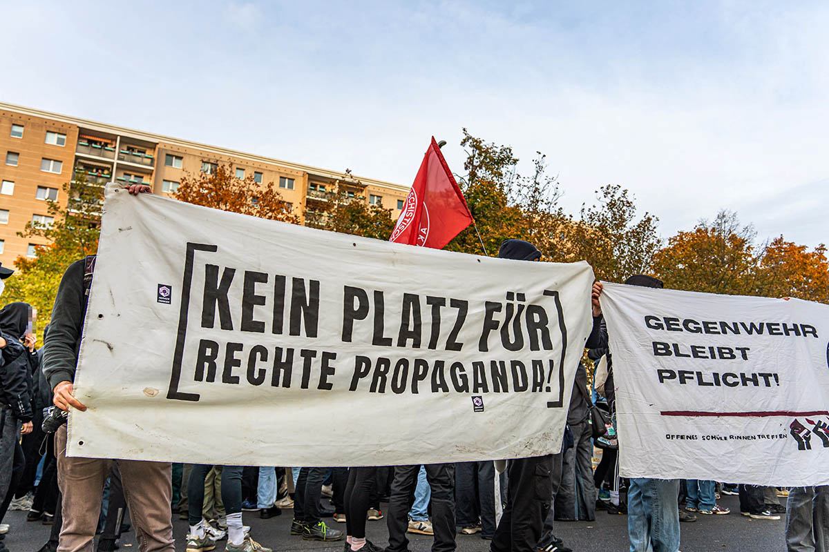 Demo „Patriarchat sterben lassen“ in Marzahn:
