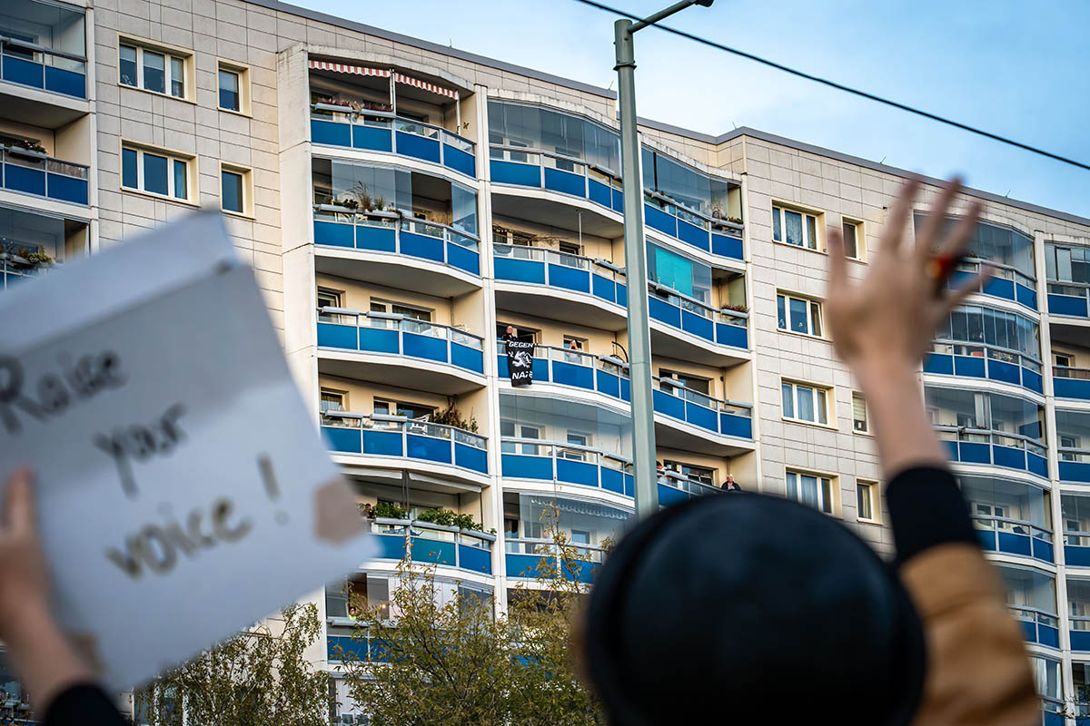 Demo „Patriarchat sterben lassen“ in Marzahn: