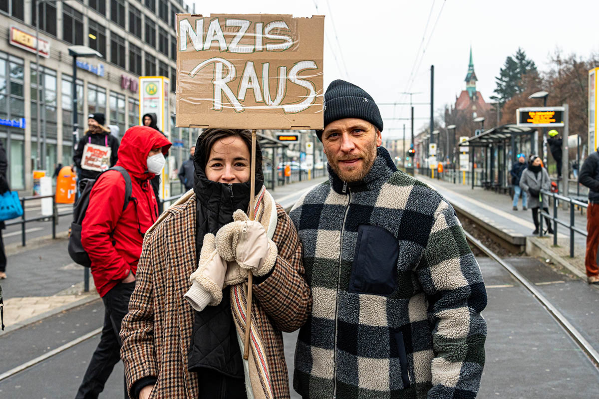 Gescheiterter Naziaufmarsch in Friedrichshain: Array