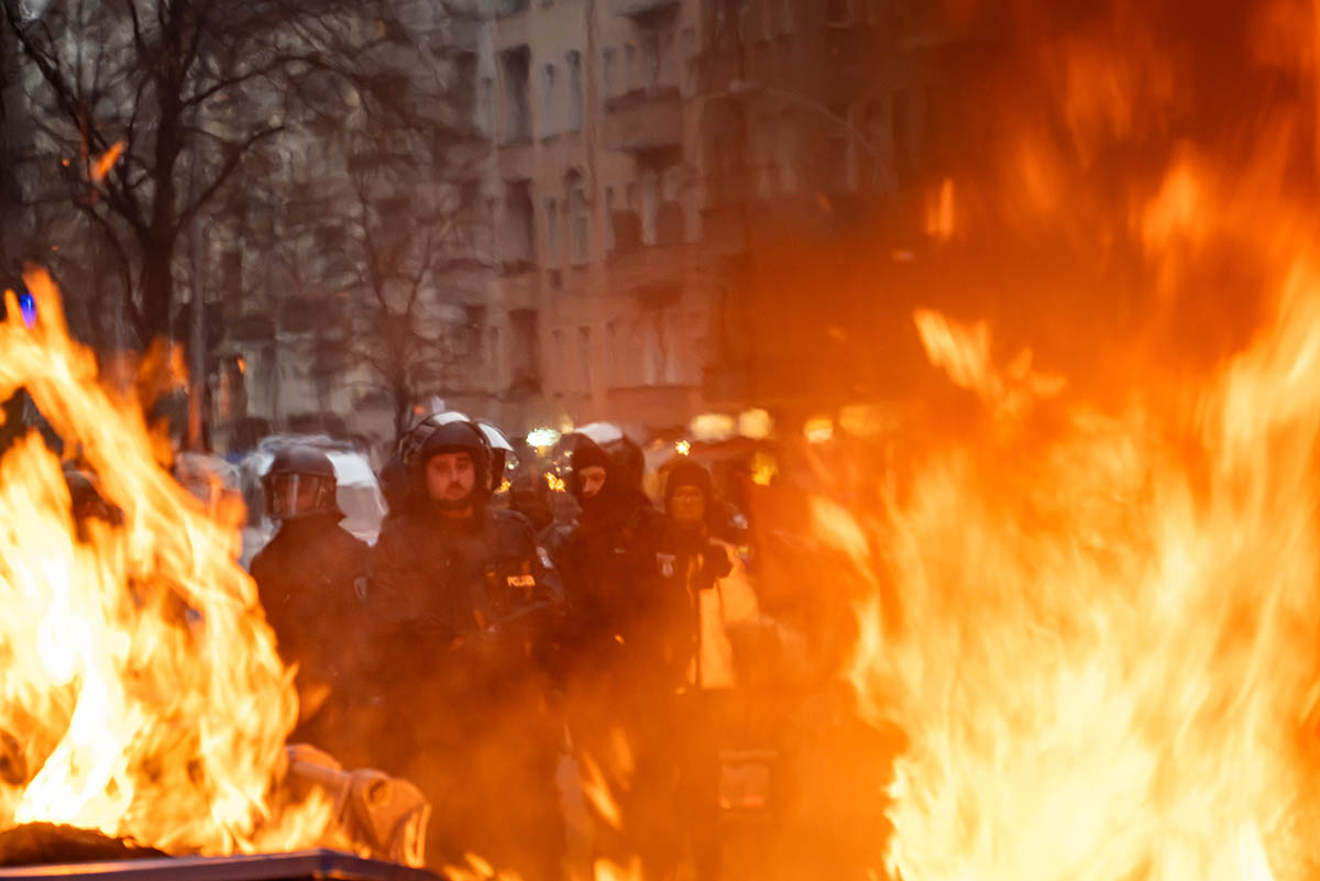 Gescheiterter Naziaufmarsch in Friedrichshain: Array