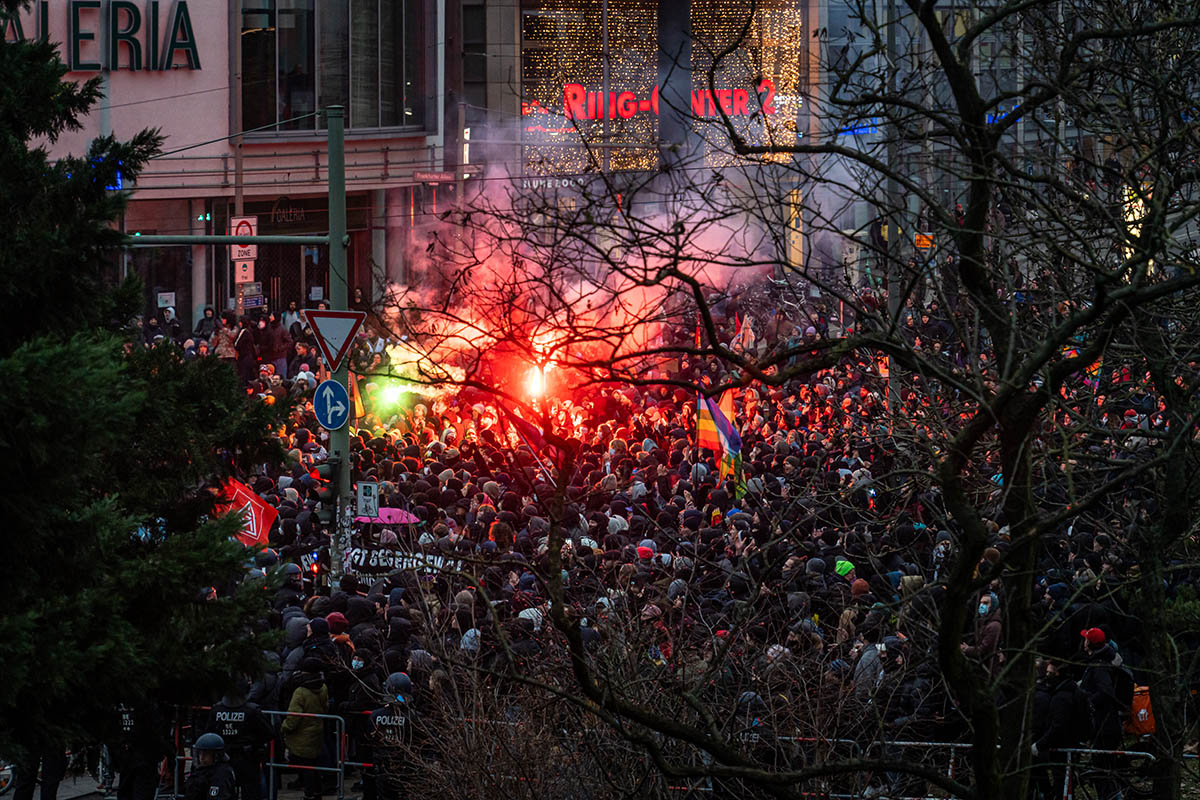Gescheiterter Naziaufmarsch in Friedrichshain: Array