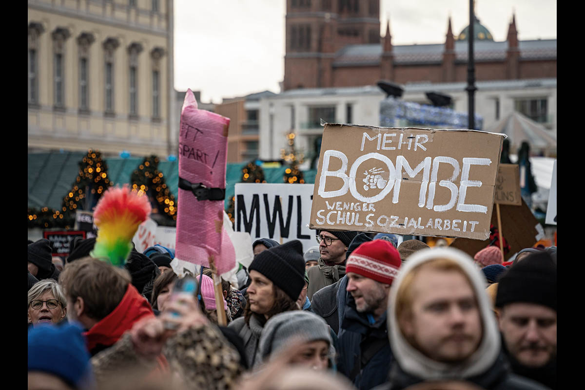 Demo „Berlin ist unkürzbar“: Array