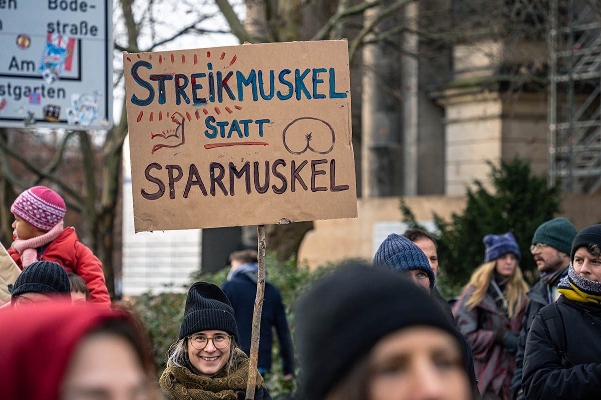 Demo „Berlin ist unkürzbar“: Array