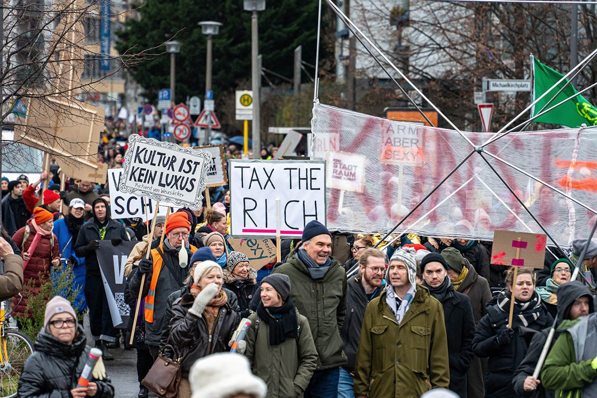 Demo „Berlin ist unkürzbar“: Array