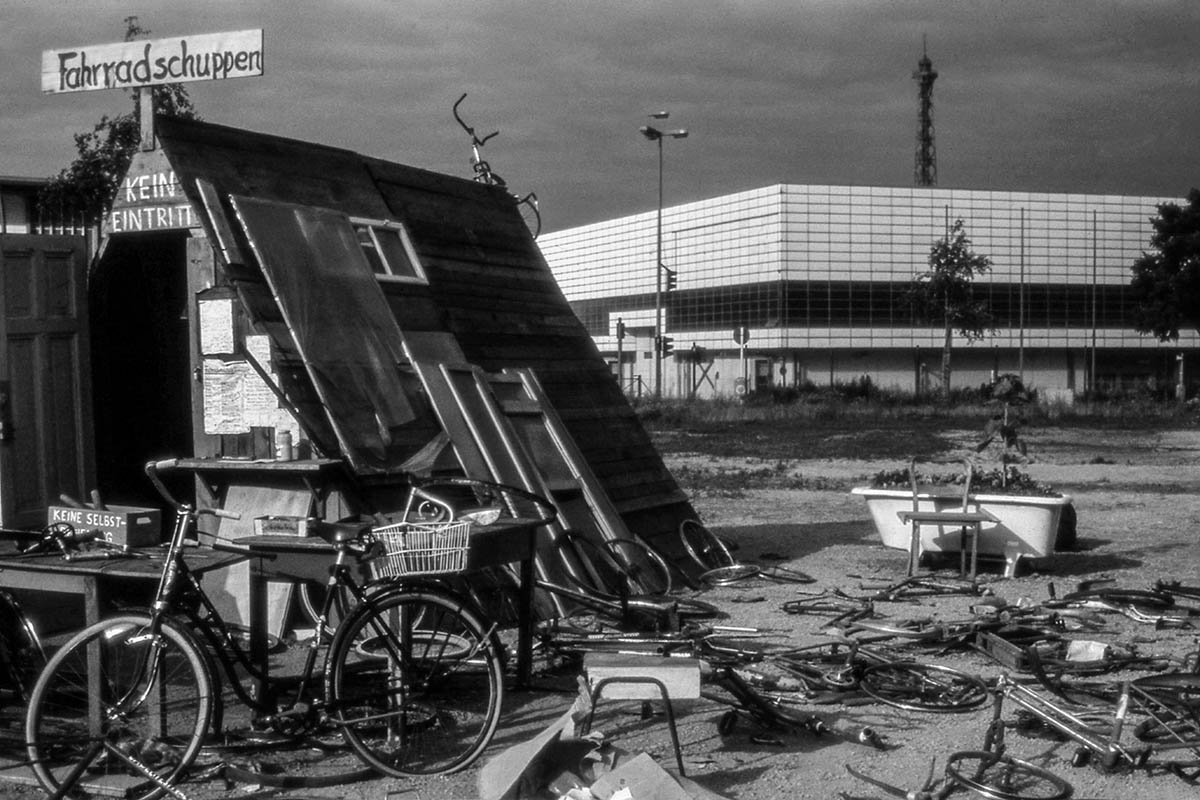Westend, Umweltfestival an der Deutschlandhalle, Berlin, 1978,: