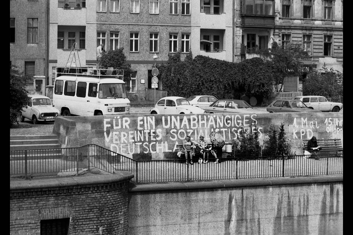 Kreuzberg,  Menschen am Paul-Linke-Ufer, 1975: