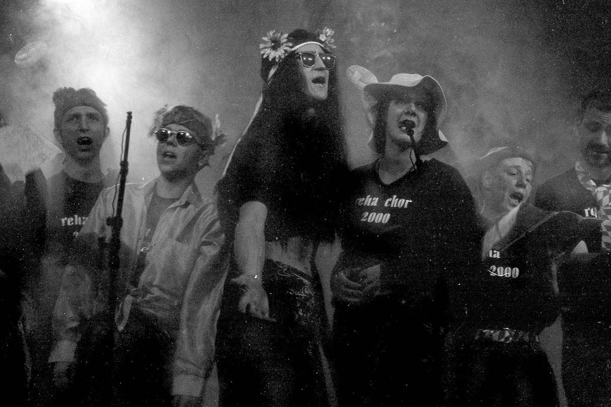 Kreuzberg, SO36, 50. Jahrestag der bayrischen Räterepublik, 30.10.1998: