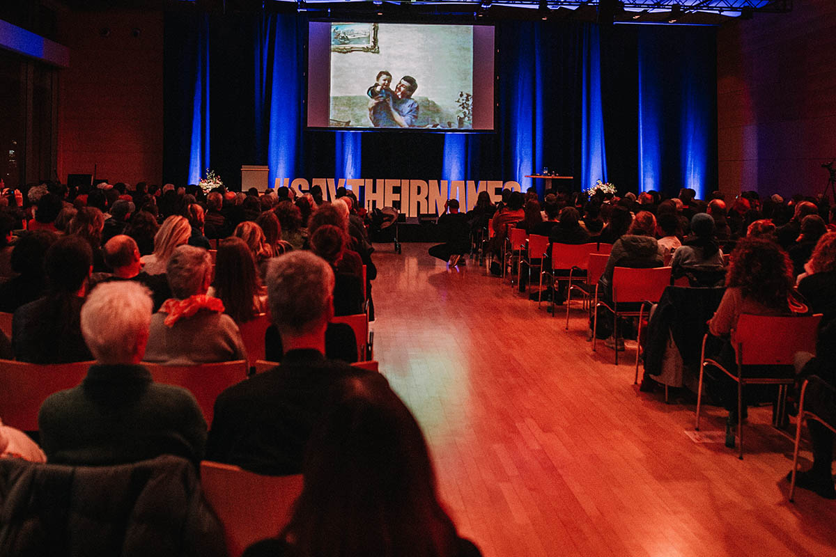 Gedenkveranstaltung am 15.02.2025 im Congress Park Hanau zum fünftes Jahrestag: Array